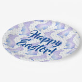 Happy Oaster Pappteller (Schrägansicht)