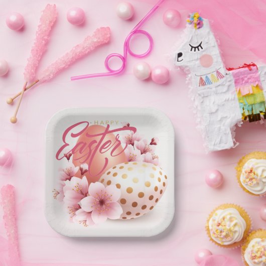 Happy Oaster Pappteller (Party)