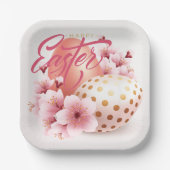 Happy Oaster Pappteller (Vorderseite)