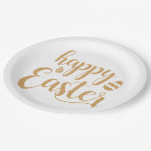 Happy Oaster Pappteller (Schrägansicht)