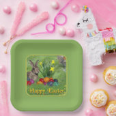 Happy Oaster Pappteller (Party)