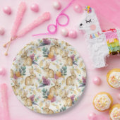 Happy Oaster Party Bunnies Galore Pappteller (Party)