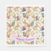 Happy Oaster Party Bunnies Galore Serviette (Vorderseite)