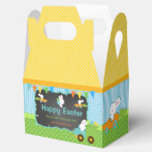 Happy Oaster Party Little Bunny Favor Box Geschenkschachtel (Geöffnet)