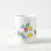 Happy Oaster Pastel Candy Corn Candycorn Tasse (Mittel)