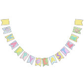 Happy Oaster | Pastel Watercolor Banner (Alle)