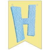 Happy Oaster | Pastel Watercolor Banner (Dritte Fahne)