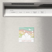 Happy Oaster Pastelleier Magnet (In Situ (Geschirrspüler))
