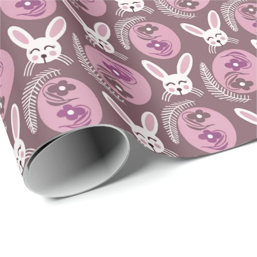 Happy Oaster Pattern Geschenkpapier (Rolleneckpunkt)