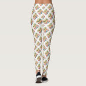Happy Oaster Pattern Leggings (Rückseite)