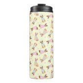 Happy Oaster Pembroke Welsh Corgi Dogs Thermosbecher (Vorderseite)