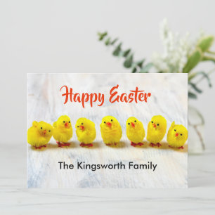 Happy Oaster personalisiert Feiertagskarte