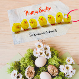 Happy Oaster personalisiert Geschenkanhänger
