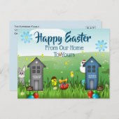 Happy Oaster Personalisiert Zuhause Postkarte (Vorne/Hinten)