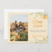 Happy Oaster Picture Postkarte (Vorne/Hinten)