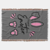 Happy Oaster (pink) Decke (Vorderseite)