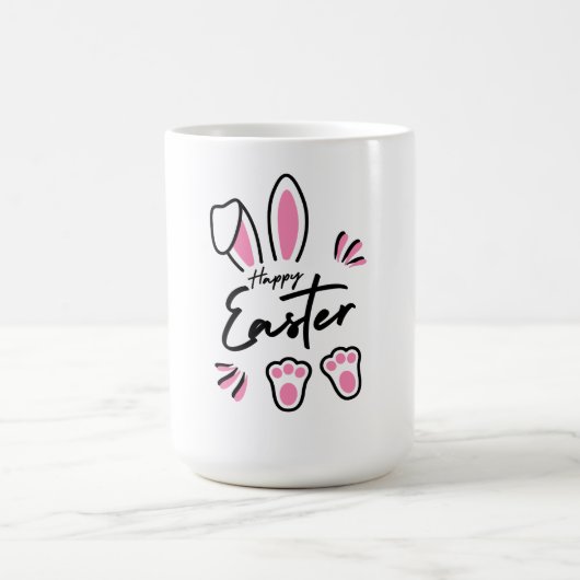 Happy Oaster (pink) Kaffeetasse (Mittel)