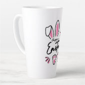 Happy Oaster (pink) Milchtasse (Linke Ecke)