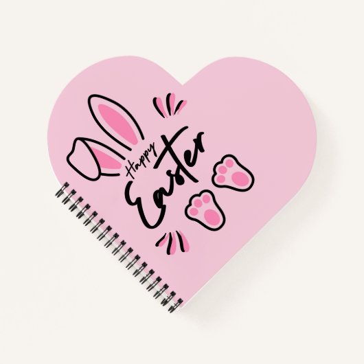 Happy Oaster (pink) Notizblock (Vorderseite)