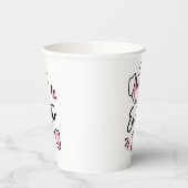 Happy Oaster (pink) Pappbecher (Links)