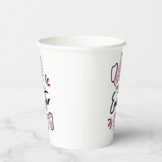 Happy Oaster (pink) Pappbecher (Rechts)