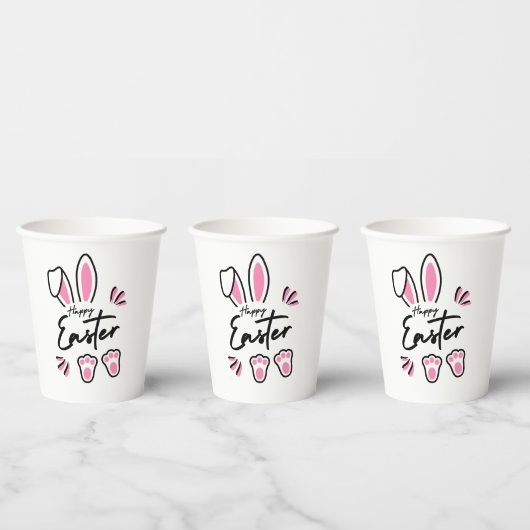 Happy Oaster (pink) Pappbecher (Multi)