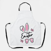 Happy Oaster (pink) Schürze (Vorderseite)
