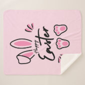 Happy Oaster (pink) Sherpadecke (Vorderseite (Horizontal))