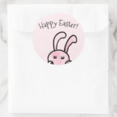 Happy Oaster Pink Stickers (Tasche)