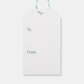 Happy Oaster Pit Bull Hunde Geschenkanhänger (Rückseite)