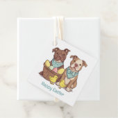 Happy Oaster Pit Bull Hunde Geschenkanhänger (Beispiel)