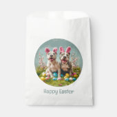 Happy Oaster Pit Bull Hunde Geschenktütchen (Vorderseite)