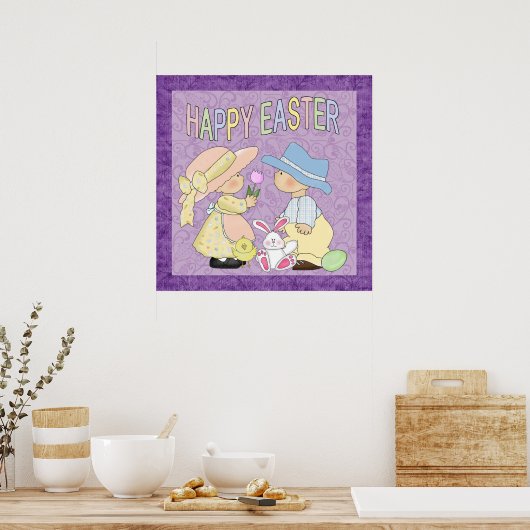 Happy Oaster Poater Poster (Küche)