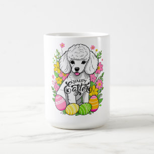 Happy Oaster Poodle Kaffeetasse