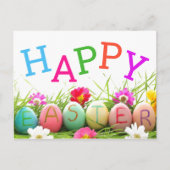 Happy Oaster Postcard Feiertagspostkarte (Vorderseite)