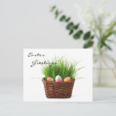 Happy Oaster Postcard Feiertagspostkarte (Stehend Vorderseite)