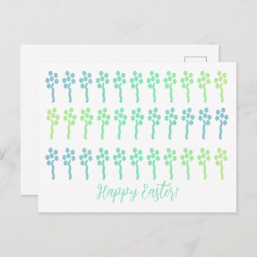 Happy Oaster Postcard Postkarte (Vorne/Hinten)