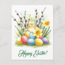 Happy Oaster Postcard