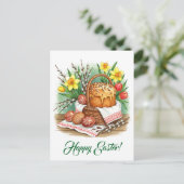 Happy Oaster Postcard Postkarte (Stehend Vorderseite)