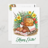 Happy Oaster Postcard Postkarte (Vorne/Hinten)