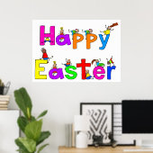 Happy Oaster Poster (Heimbüro)