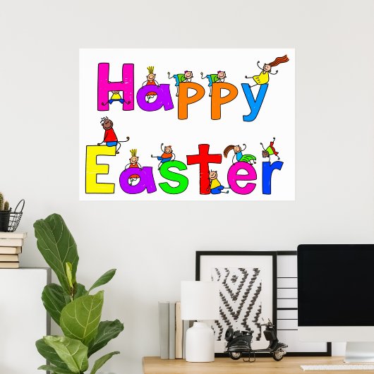 Happy Oaster Poster (Heimbüro)
