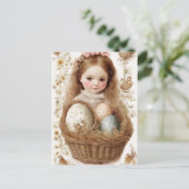 Happy Oaster Postkarte (Stehend Vorderseite)