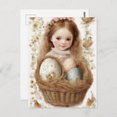 Happy Oaster Postkarte (Vorne/Hinten)