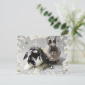 Happy Oaster Postkarte (Stehend Vorderseite)