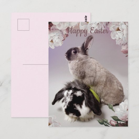 Happy Oaster Postkarte (Vorne/Hinten)
