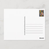 Happy Oaster Postkarte (Rückseite)