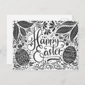 Happy Oaster Postkarte (Vorne/Hinten)