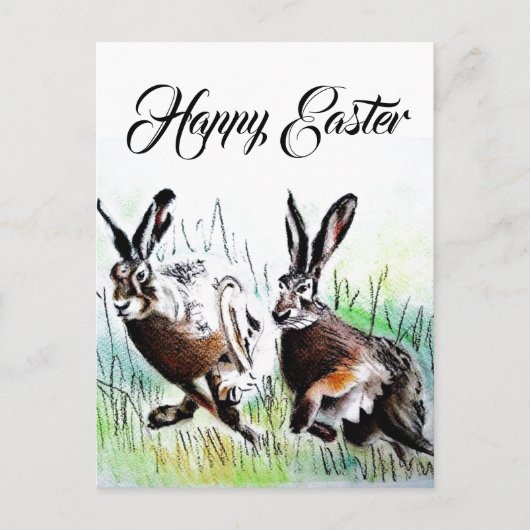 Happy Oaster Postkarte (Vorderseite)