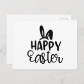 Happy Oaster Postkarte (Vorne/Hinten)